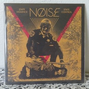 Shepherd fairey noise state violence vinyl